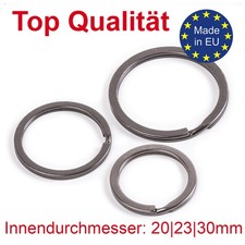 Flacher Schlüsselring aus