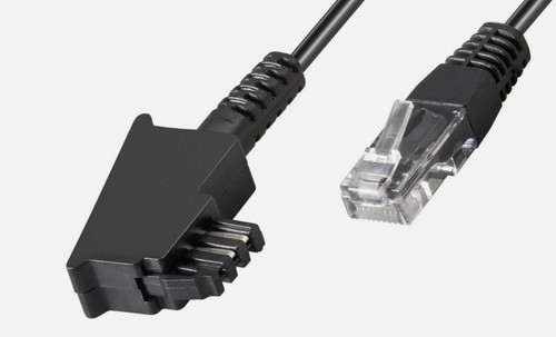 Dsl router kabel schwarz - dsl,