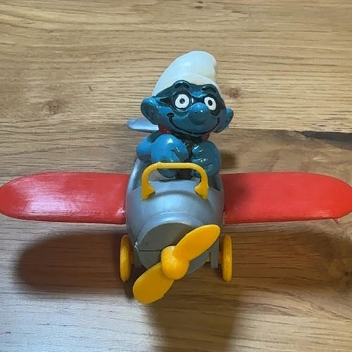 Schleich schlumpf pilot - schlumpf,