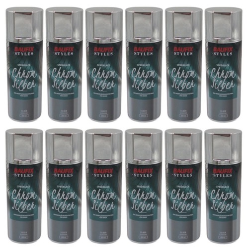 12x baufix chrom silber - 12x,