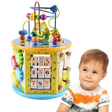 10in1 Würfel aus HOLZ