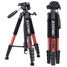 Zomei Red 74" Q188 Professional Aluminium Stativ&Pan Kopf Ständer für Camera