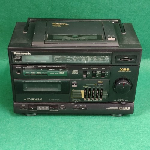 Boombox radio stereo - boombox, cassette