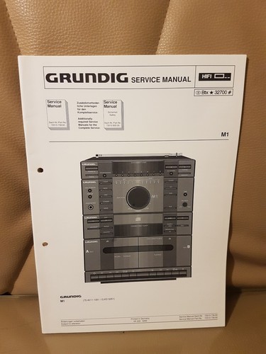 Grundig bedienungsanleitung - m1,