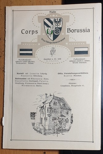 Corps borussia halle wappen - corps,