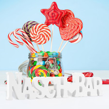 Candy Bar Schild,Schriftzug