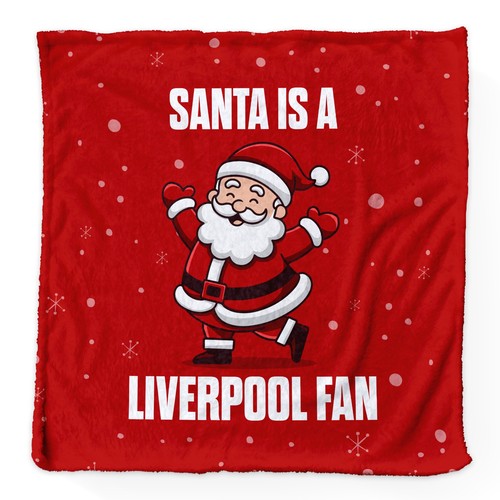 Santa liverpool fan - fan,