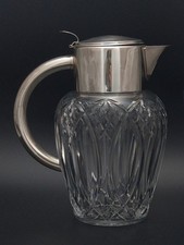 Vintage großer Kristallkrug