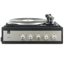Dual P 42 Stereo Phono-Koffer Plattenspieler Dual 1210 ohne Lautsprecher [G]