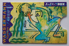 Kartenhülle Cardbox Telefonkarte Bankkarte EC Astrobox Sternzeichen Wassermann