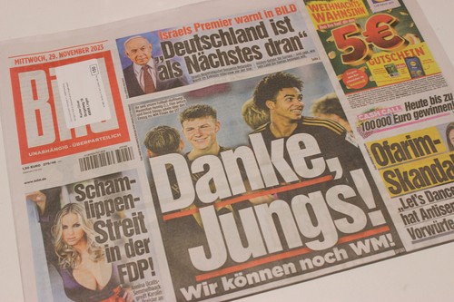 Bildzeitung 2023 - bildzeitung, 29.11.2023