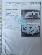 Anhänger Campinganhänger Wohnwagen Intercamp 440 HP 101.83  KTA Vorlage f. Zul.