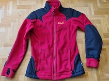 *JACK WOLFSKIN*rote FLEECEJACKE POLARTEC*Gr. XS/34*schöne Details*TOP*HERBST*