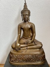 Thai bronze buddha shakyamuni - bronze-buddha,