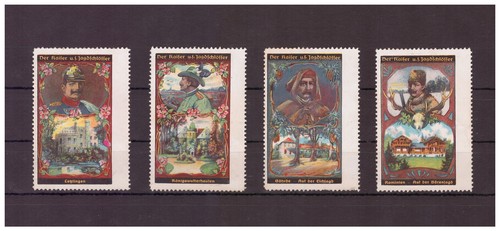 Seltene vignetten der kaiser - vignetten,