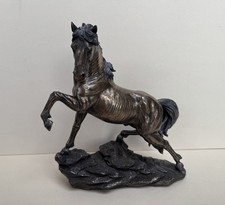 Pferde Figur Broziert Bronze