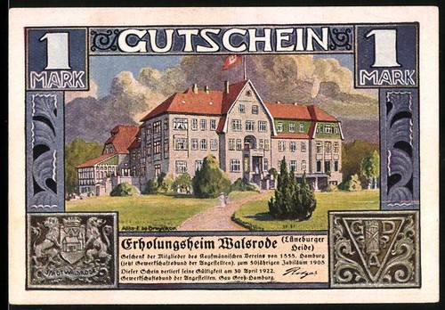 Notgeld walsrode 1922 - walsrode, mark