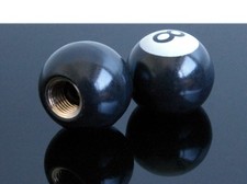 2 Stück 8-Ball-VENTILKAPPEN
