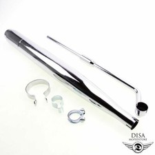 P1 Mofa Krümmer Auspuff Set