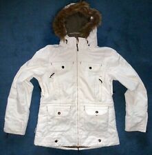 Tolle Damen Skijacke von Tchibo wattiert RECCO Kunstfell in Gr:40