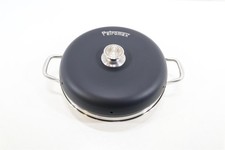 Petromax Camping Backofen Camp-Kocher Feuertopf 2 Liter Edelstahl