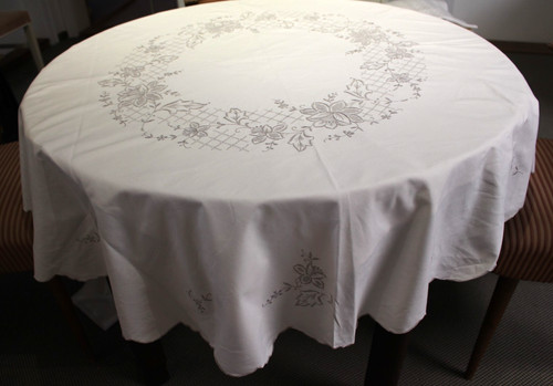 Tischdecke vintage - tischdecke,