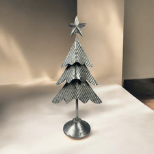 Deko- Weihnachtsbaum silber