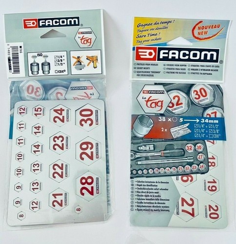 Facom steckschlüssel - steckschlüssel, 1/4"