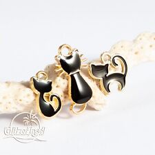 3x Schmuck Anhänger Katze
