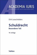 Schuldrecht Besonderer Teil