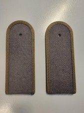 DDR NVA Schulterklappe Paar Felddienst Soldat Dienstgrad Uniformträger Abzeichen