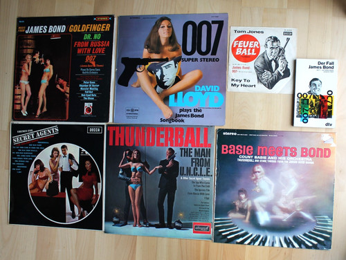James bond vinyl - james,