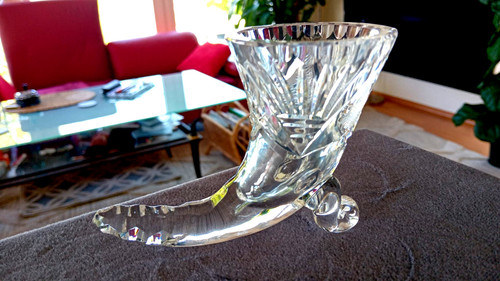 Kleine kristall vase als - kleine,
