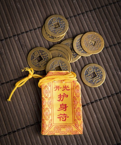 Chinesische glücksmünzen - 12,