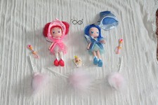 MAGICAL DOREMI  2 Puppen  +Baby Hanna A T 2000 China 3 Zauberbesen 2 Zauberstäbe