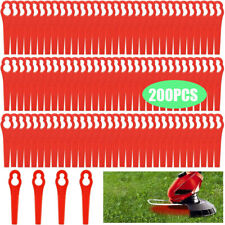 100-200 x Ersatz Kunststoff Messer Klingen für Einhell Akku Rasentrimmer 18 Li