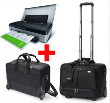 MOBILER DRUCKER HP OFFICEJET 100 MIT KOFFERLÖSUNG DICOTA FÜR NOTEBOOK 17" 43cm