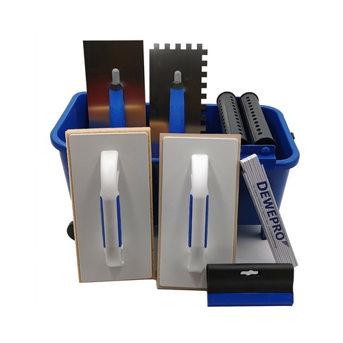 Fliesenleger set 10tlg dewepro - set,