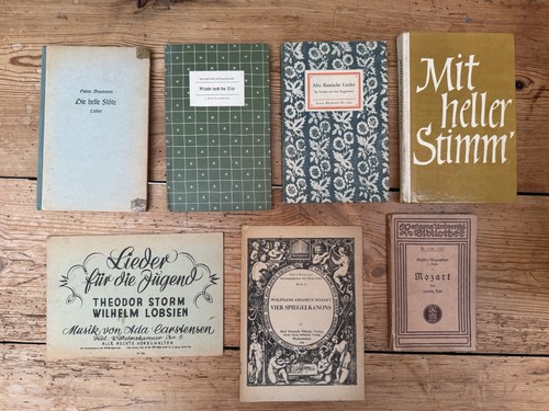 Alte liederbücher - alte,