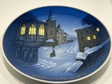 Rosenthal Porzellan Teller Sammlerteller Weihnachtsteller 1972 21,5 cm Ø. Top Zu