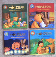 DER MONDBÄR 4 LINO Bücher Riesenkäfer Glühwürmchen Hasengrippe Purzelbaums. Pixi