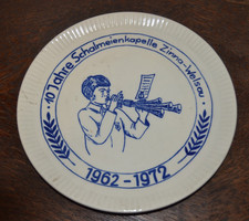 Seltener DDR Teller 10 Jahre