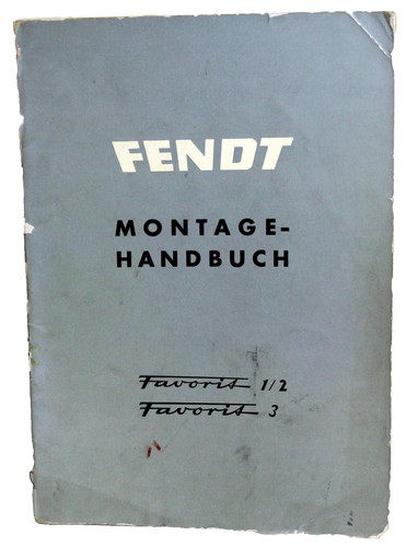 Montage handbuch fendt - montage-handbuch,