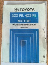 10.1999 Werkstatthandbuch 3ZZ-FE  4ZZ-FE 1,4l 1,6l Benziner MOTOR TOYOTA E11