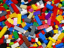 Lego 200 hohe zweireihige große Classic Bausteine Grundbausteine Basis Steine