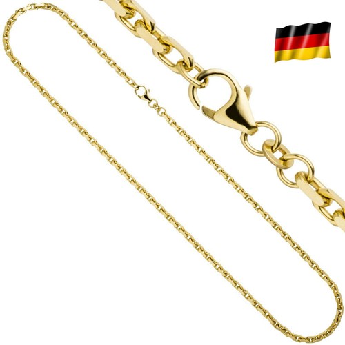 Ankerkette 585 echt gold 50cm - 585,