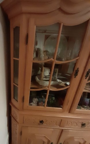 Eichenschrank massiv gebraucht - massiv,