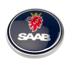 1pc Emblem Vorne+Heck Motorhaübe Für SAAB 68mm Kofferraum