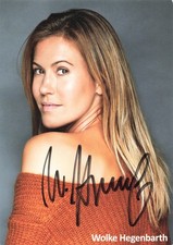 Wolke Hegenbarth, Originalautogramm,alte Autogrammkarte, u.a. "Mein Leben & Ich"
