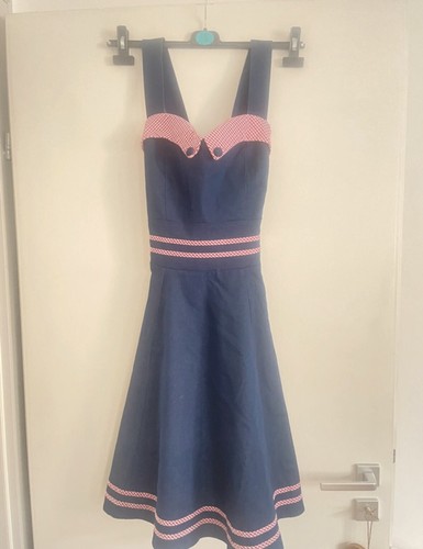 Rockabilly träger kleid - rockabilly,